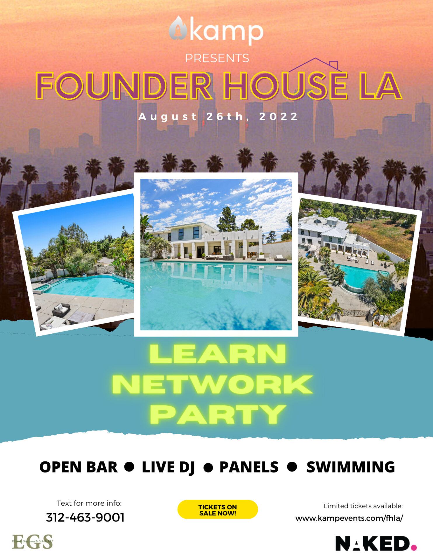 Founder House LA Flyer
